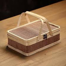 竹 かご 蓋 つき