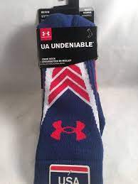 Under Armour Undeniable Men S Crew Socks Usa Shoe Size 4 8 5 Underarmour Athletic Mens Crew Socks Usa Shoes Crew Socks