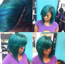 Bob Mermaid Green Blue Bob Sidebangs Hair Inspo Weave Hairstyles Hair Color