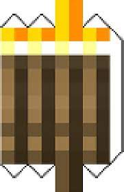 Papercraft Torch Life Size Fixed Minecraft Birthday Minecraft Birthday Party Minecraft Crafts