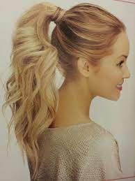 If you have a long face, you will want to do a ponytail that's more at the bottom, so it opens this part of it. Birchbox We Love This Pony Get The Look Here Hair Styles Long Hair Styles High Ponytail Hairstyles