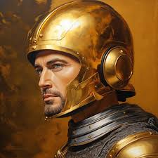 Portrait Of A Knight Art Print by MD NAZMUL HASAN