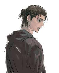 See what trendy cuts & styles you should steal from asian trendsetters today! æµ· Weibo Eren Armin Mikasa Levi Attack On Titan Fanart Attack On Titan Anime Long Hair Drawing