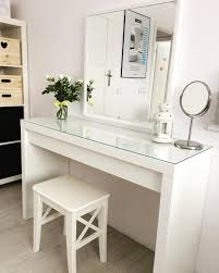 Minimal Ikea Malm Dressing Table Vanity Table Ideas Schminktisch Kommode Schminktisch Ideen Ikea Ikea Ankleide