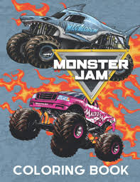 Free printable coloring pages for kids. Monster Jam Coloring Book 36 Stunning Monster Jam Coloring Pages For Adults Big Jam Treat To Relax And Fun Robinson Jospeh B 9798577024222 Amazon Com Books