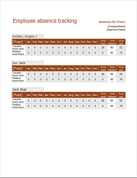 Employee Absence Tracker