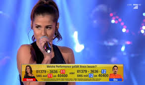 Dieses spiel ist auf die beiden kontrahenten zugeschnitten: Sarah Lombardi Und Eko Fresh Bei Schlag Den Star Fieser Zuschauer Spott Bei Pro7 Show Express De