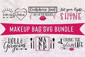 This is digital artwork ready for immediate download and ready to be use on such software as cricut design space, silhouette studio and other cutting software. Makeup Bag Svg Bundle 6 Makeup Svg Designs Makeup Svg 251841 Svgs Design Bundles Hand Drawn Vector Elements Makeup Bag Makeup