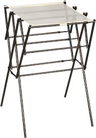 Maybe you would like to learn more about one of these? Amazon Com Household Essentials 5175 Collapsible Expandable Metal Clothes Drying Rack Antique Bronze Home Kitchen