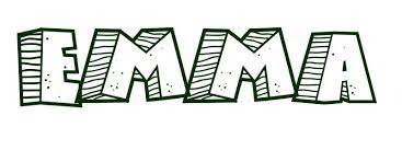 Please wait, the page is loading. Coloring Page First Name Emma