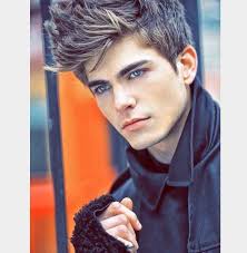 His dreamy eyes can create a harsh contrast. Male Brown Eyes Curly Hair Black Hair Anime Novocom Top