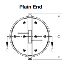 Plain End Check Valves Full Port Plain End Valve