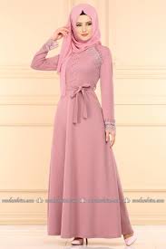Moda Selvim Dantel Detay Tesettur Elbise Pl828 Pudra Pakistani Bridal Dresses Abaya Fashion Abaya Dress