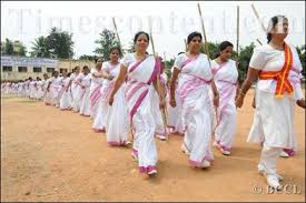 Rashtra Sevika Samiti, News Photo, Members of Rashtra Sevika Sami...