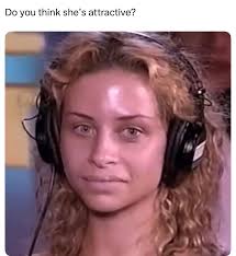 Is a slick back bun a sign of high face card?