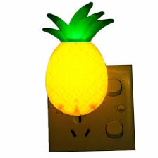 Amazon Com Kanzd Night Light Lamp Led Night Lamp Switch Pineapple Fruit Cartoon Series Night Lamp Light Children Bedroom Decor Yellow Baby