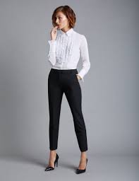 Women S White Boutique Relaxed Fit Shirt With Frill Detail Single Cuff Stylish Work Outfits Women Shirts Blouse Short Sleeve Blouses Women