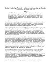 Applications must be submitted in person, preferably completed at the daughter's home. Pdf Dating Profile Age Analysis A Supervised Learning Application Rushil Singh Academia Edu