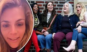 Nothing about the '90s was subtle. Busy Philipps Reveals They Ve Wrapped Peacock Pilot Girls5eva Now We Have Three Weeks Off Daily Mail Online