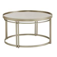 Shop the mirrored glass coffee tables collection on chairish, home of the best vintage and used furniture, decor and art. Homehills Samantha Champagne Silver Antique Mirror Top Coffee Table 22e178 30 Bellacor