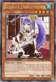 Cleaner Dragonmaid | Custom yugioh cards, Yugioh dragons, Pokemon dragon