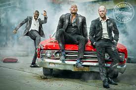 Could jason statham join the fast and furious cast to shoot fast 6 and fast 7 back to back in europe? Hobbs Shaw Dwayne Johnson Jason Statham Idris Elba Preview Fast Furious Spinoff Ew Com