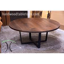 Round dy table tops : Round Custom Made Hardwood Table Top Builder 1 75 Inches