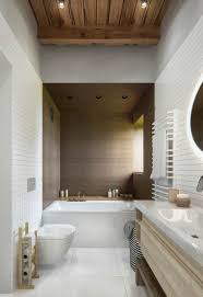 salle de bain deco scandinave en blanc et bois penthouse design scandinavian bathroom design bathroom design