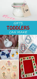 Place some white pompoms behind and around it to give an appearance of snow. 24 Gifts Kids Can Make Kid Made Gift Ideas That Adults Will Love Toddler Christmas Gifts Toddler Gifts Toddler Christmas