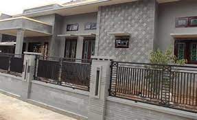 Inspirasi terakhir adalah menggunakan tangga sebagai pengganti pagar. Desain Pagar Rumah Minimalis Dengan Batu Alam Sinergi Stone
