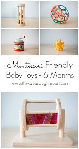 By 6 months old, babies are becoming more and more interested in the world around them and are eager to interact with it. Montessori Friendly Baby Toys At 6 Months