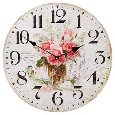 Klassische analoge wanduhren zeichnen sich vor allem durch ihre individuelle optik aus. Runde Wanduhr Im Retro Look Online Kaufen