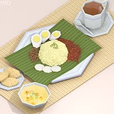Tanyakan kepada orang malaysia mengapa. Nasi Lemak Karipap And Teh O By Hanzoj On Deviantart