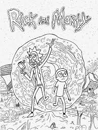 Receba produtos saudáveis todo mês sem sair de casa! Rick And Morty Coloring Pages Best Coloring Pages For Kids