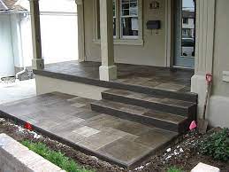 That's why, in this article, i have compiled more than 50 ideas. Slate Porch Concrete Front Porch Concrete Patio Concrete Front Porch Ideas