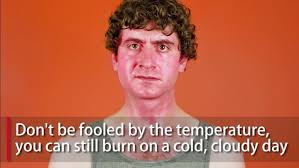 How to avoid sunburn