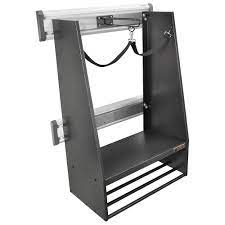 Great for golf bags, balls and shoes. Gladiator 32 Inch L Geartrack Golf Garage Wall Storage Kit With 2 Bag Caddy The Home Depot Canada
