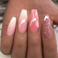 Find a nail technician in any city and book your appointment. Coffin Pink Nails Nail Art 4u