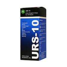 teco urs 10 urinalysis test strips box of 100