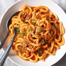 Add 250ml cold water and the udon noodles. Udon Noodles Stir Fry Recipe With Kimchi Sauce Eatwell101