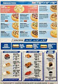 With more than 240 outlets, domino's malaysia has proudly introduced malaysian centric menu items, such as the durian lava cake. Menu Domino S Pizza Ramayana Semper Tugu Utara Jakarta Utara Kuliner Traveloka