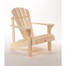 The Bear Chair Company Muskoka Outdoor Chair White Pine Bc180p Rona