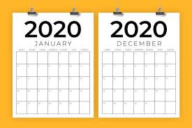 Vertical 8 5 X 11 Inch 2020 Calendar In 2020 Calendar Template Printable Calendar Design Printable Calendar Template