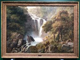 Air terjun adalah area di mana air mengalir di atas tetesan secara vertikal atau serangkaian tetesan curam dalam aliran atau sungai. Penang State Museum Art Gallery Captain Robert Smith 1787 1873 The Cascade 1818 Oil 69 X 100 Cm Captain Robert Smith Was A Military Engineer With The East India Company