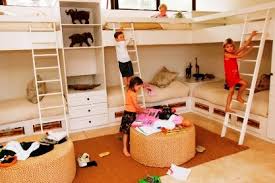 The following 23 diy bunk bed plans make it easy to build one on a budget. Bunk Room Bunk Beds Built In Built In Bunks Bunk Beds