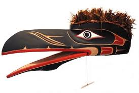 Raven Mask Contemporary Canadian Native Inuit Aboriginal Art Bearclaw Gallery Native American Masks Raven Mask Northwest Coast