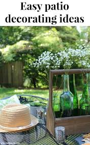 Check spelling or type a new query. Easy Patio Decorating Ideas For A Rental Green With Decor Easy Patio Rustic Outdoor Decor Patio Decor