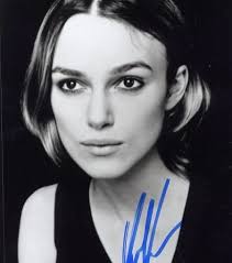 Keira Knightley Autograph Examples signed Movie Memorabilia