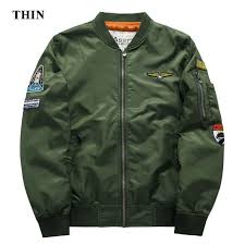 Aeronautica Military Logo Air Force One Bomber Jacket Men Military Pilot Ma 1 Embroidery Us Army Patch Cotton Cazadora Bomber Chaquetas Chaqueta Estilo Militar