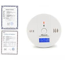 A carbon monoxide detector is a small appliance that warns people about the presence of carbon monoxide, a deadly gas. Arikon Battery Powered Lcd Co Carbon Monoxide Poisoning Alarm Sensor Detector White Erics Electronics
